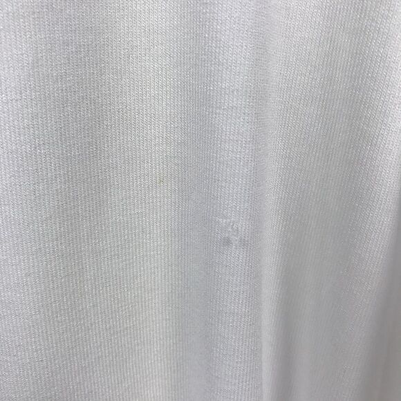 ASOS Maternity White V-neck Short Sleeve T-Shirt 4 NWT - Picture 3 of 6